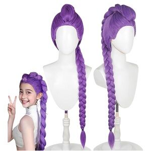 Kids K Pop Demon Hunter Rumi wig